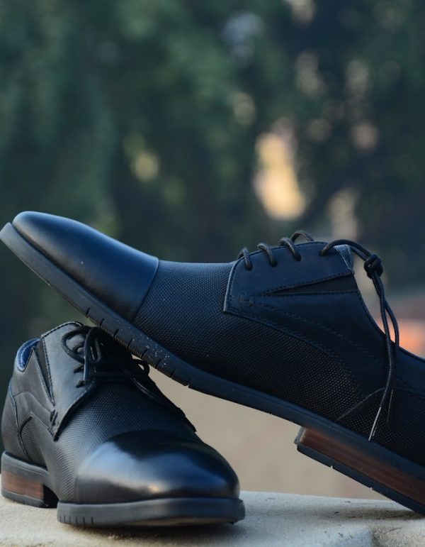 Zapato Derby Azul